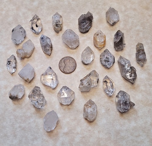 Large Herkimer Diamond Crystal Lot Collection CC10