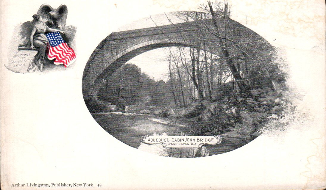 CABIN JOHN AQUEDUCT BRIDGE BETHESDA MD WASHINGTON DC PRIVATE MAILING