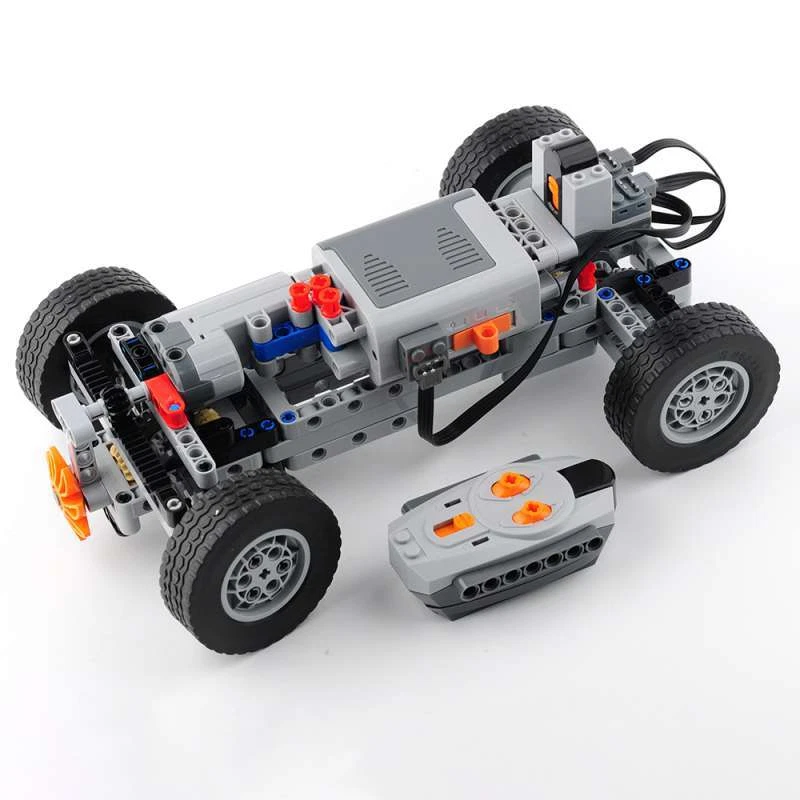 4WD RC Cars Chassis Electric Set MOC Off-road Power Function Remote Control DIY - Image 2 of 4