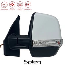 Driver Side Mirror for 2015-2022 RAM Promaster City Power Signal Heated WHITE