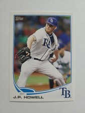 J.P. HOWELL 2013 TOPPS BASEBALL CARD # 65 E4638