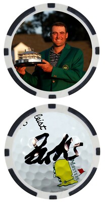 SCOTTIE SCHEFFLER - MASTERS 2022 WINNER - POKER CHIP - ***SIGNED***