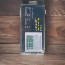 270-PC GREEN AIR CONDITIONER O-RING SET – R134A O-rings – HNBR A/C seal kit