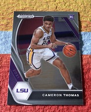 CAMERON THOMAS 2021 Panini PRIZM Draft Picks Chrome Base RC #18 Brooklyn Nets