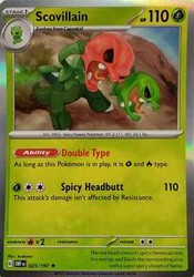 Scovillain 025/197 Obsidian Flames Holo Rare
