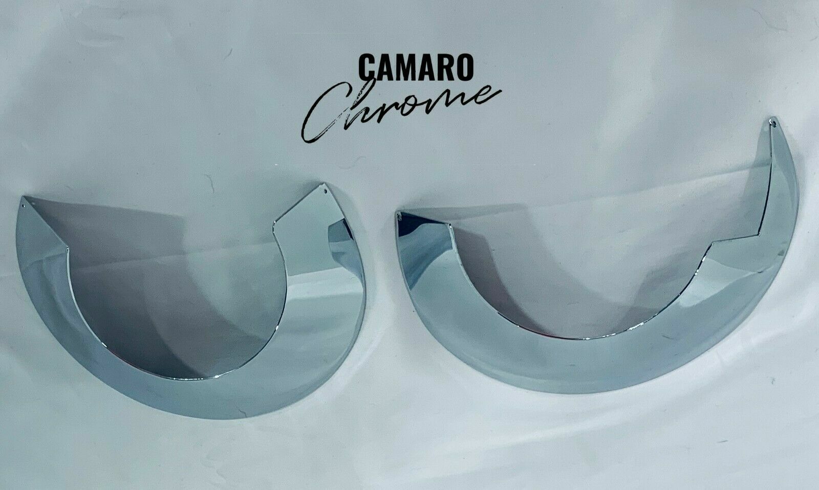 CAMARO CHROME SHOCK TOWER COVERS (2 pc.) 2010 -2014 CHEVROLET CAMARO