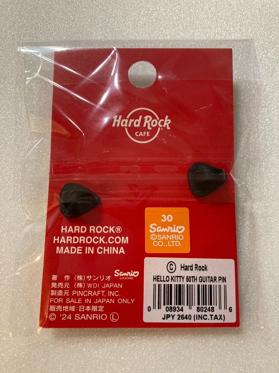 hello kitty pins 50th Anniversary Limited Edition Hard Rock Logo