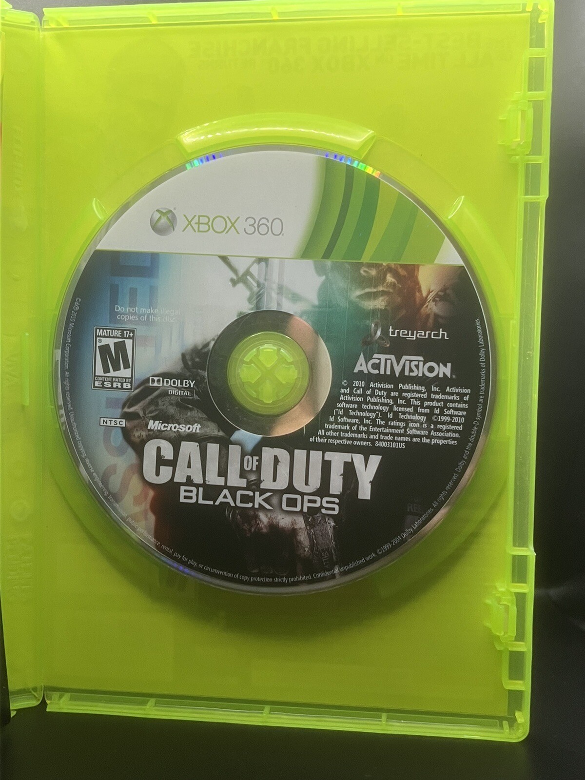 Call of Duty Black Ops (Xbox 360, 2010) eBay