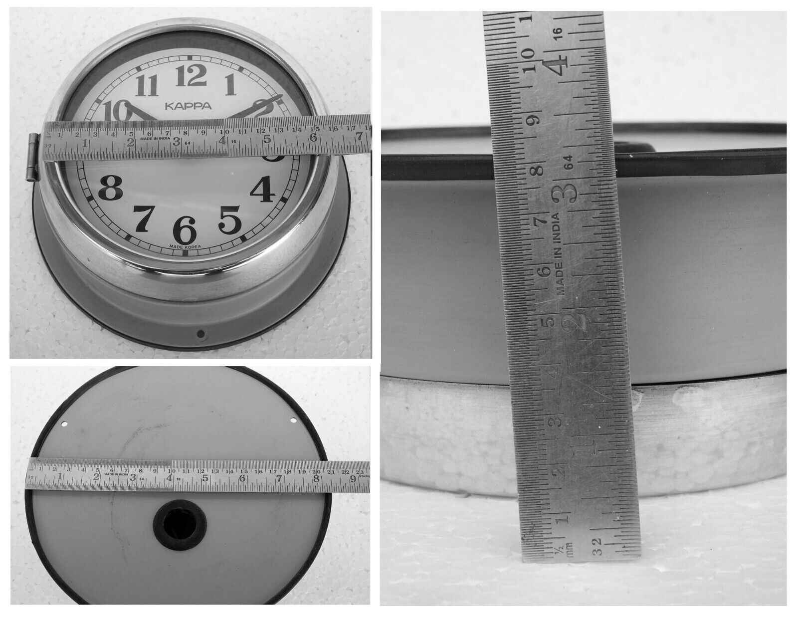 Nautical Kappa Wall Clock Maritime Vintage Ship Navigation Industrial