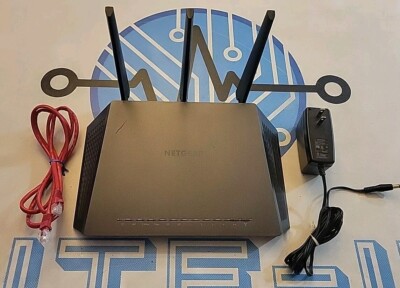 Netgear R7000p Router Capacitor NETGEAR Nighthawk R7000P AC2300 Smart Wi-Fi Router +Antennas & AC ...
