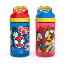 2pk 16oz Atlantic Portable Drinkware Bottle'Spidey His Friends'