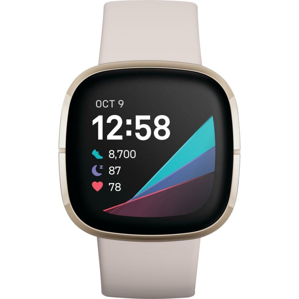 Fitbit Sense Advanced Health Smartwatch Soft Gold Stainless Steel