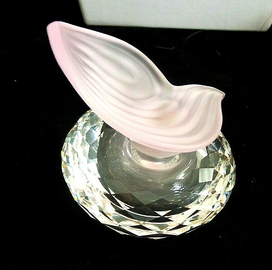 Swarovski Crystal Rose Flacon Perfume Bottle, Mint IN BOX | eBay