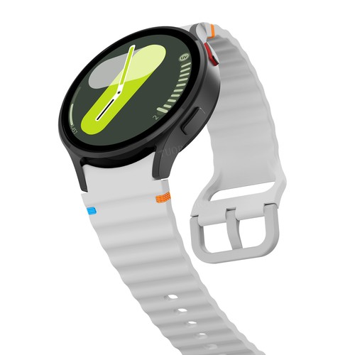 For Samsung Galaxy Watch 7/6/5/4/FE 40/44mm 5 Pro 45mm Sport Silicone Band Strap - Picture 34 of 90