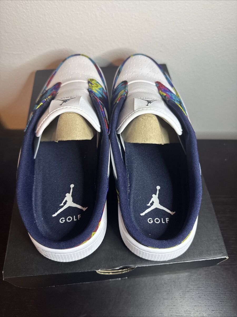 FJ1214-100 Nike Air Jordan 1 Mule Golf White Speed Yellow FJ1214-100 Nike Air Jordan 1 Mule Golf White Speed Yellow
