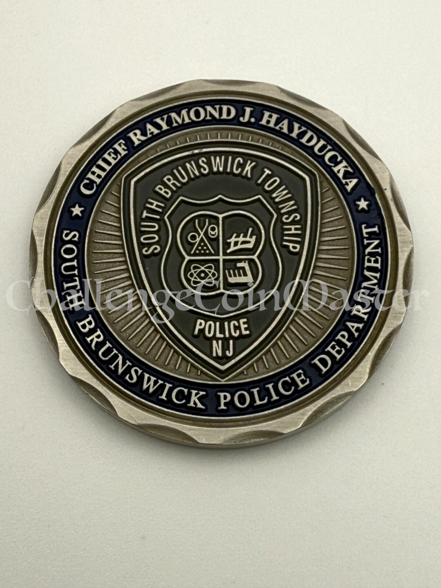 F56 South Brunswick Township Police New Jersey State Challenge Coin | eBay