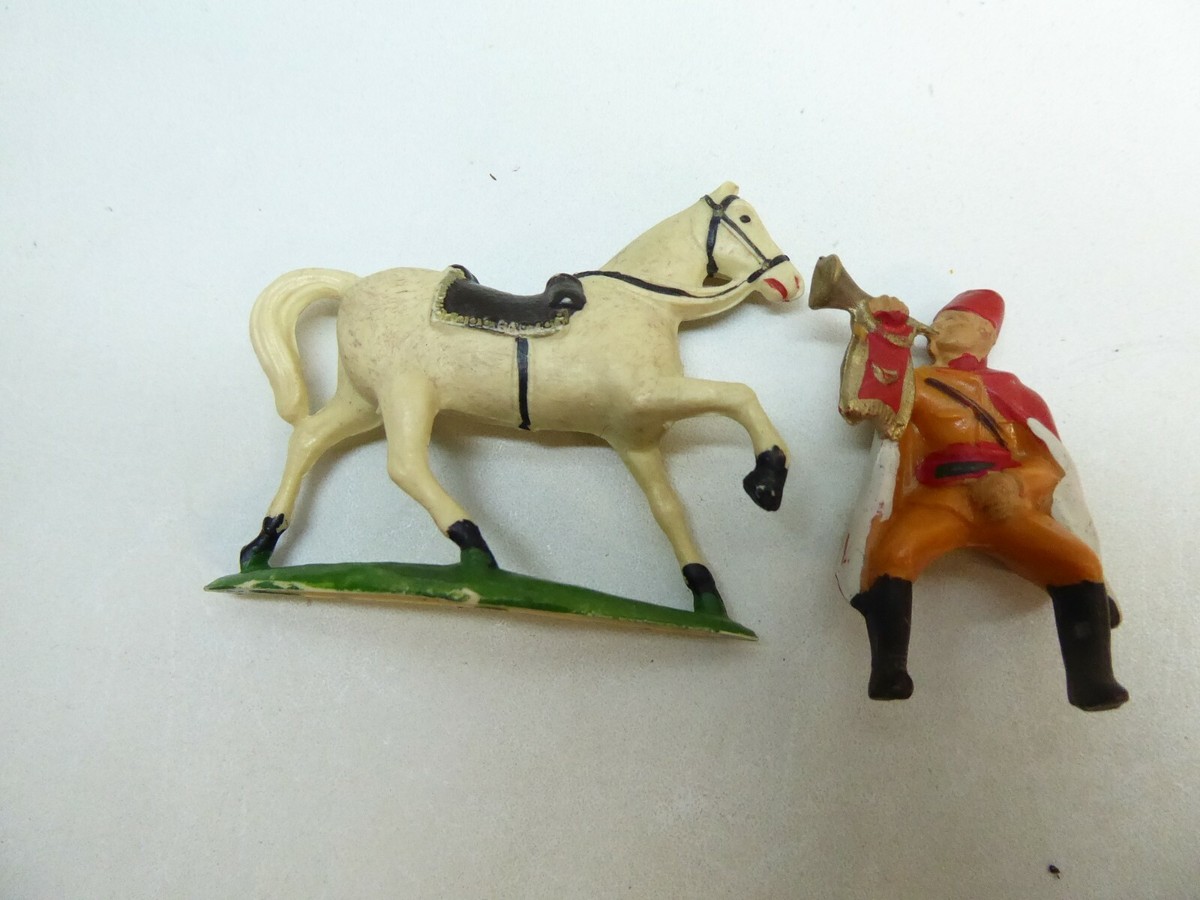 Figurine Starlux - Soldat Suisse à Cheval - Collection Armée