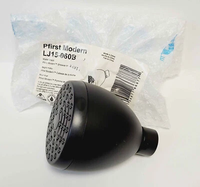 OEM Pfister LJ15-060B Pfirst 1.75 GPM Showerhead Matte Black