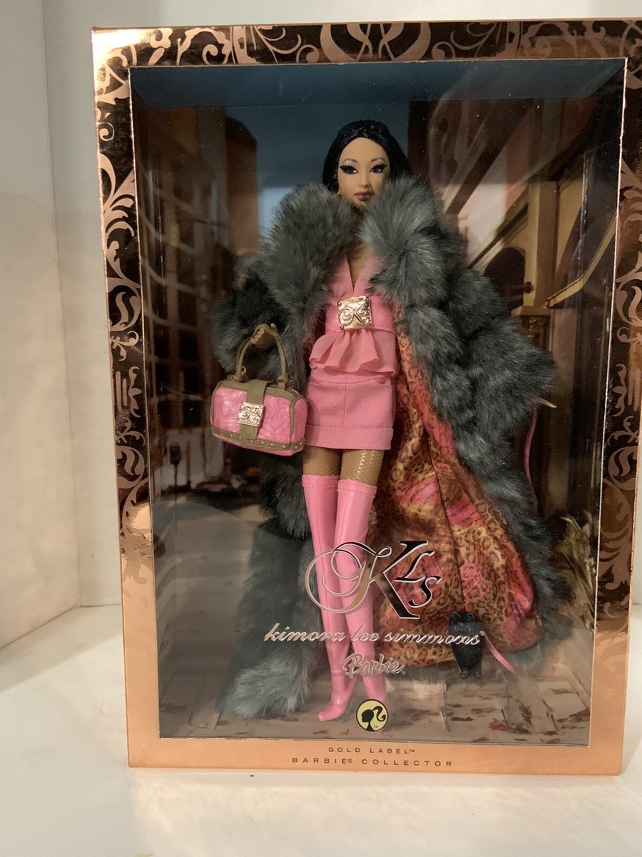 NIB BARBIE DOLL 2007 KLS KIMORA LEE SIMMONS GOLD LABEL L4688 MINT
