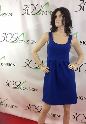 bright royal blue dress