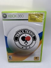 Table Tennis - Microsoft Xbox 360 Rockstar Games 2007 Complete + Manual