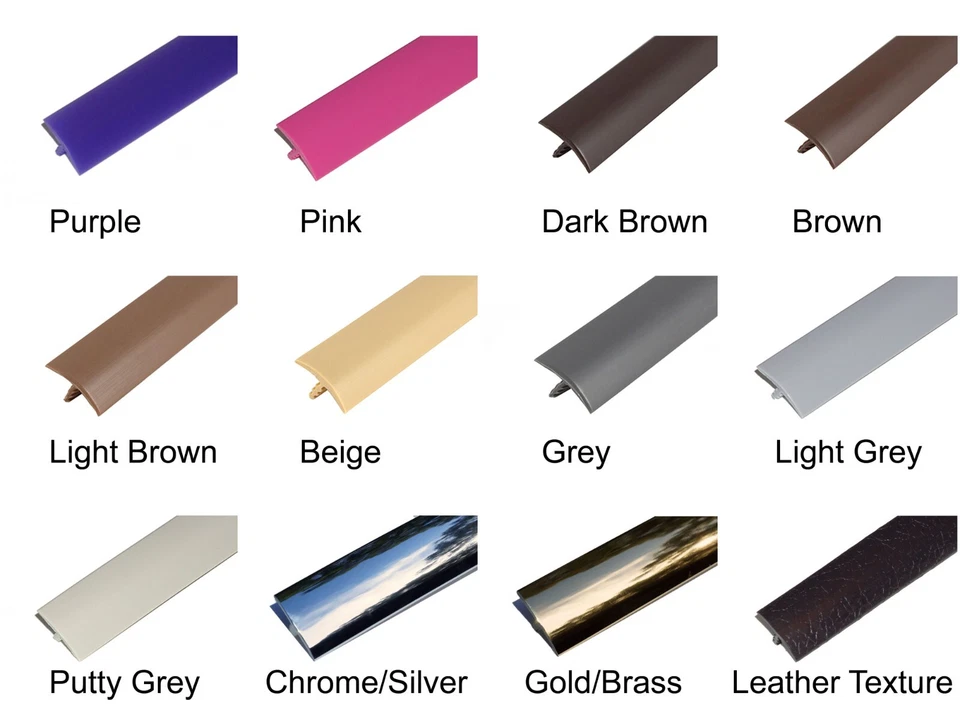 Rollo de 100 pies de moldura en T de plástico de 3/4" para juego arcade, gabinetes MAME *Elige el color* Foto 4 de 4