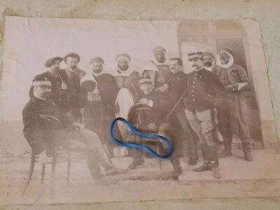Photo General Kepi Brode Spahi tirailleur Algerie Algerien 1900 - Photo 1/4