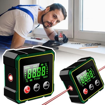 Magnetic Digital Protractor Angle Finder Gauge Inclinometer Level Meter New