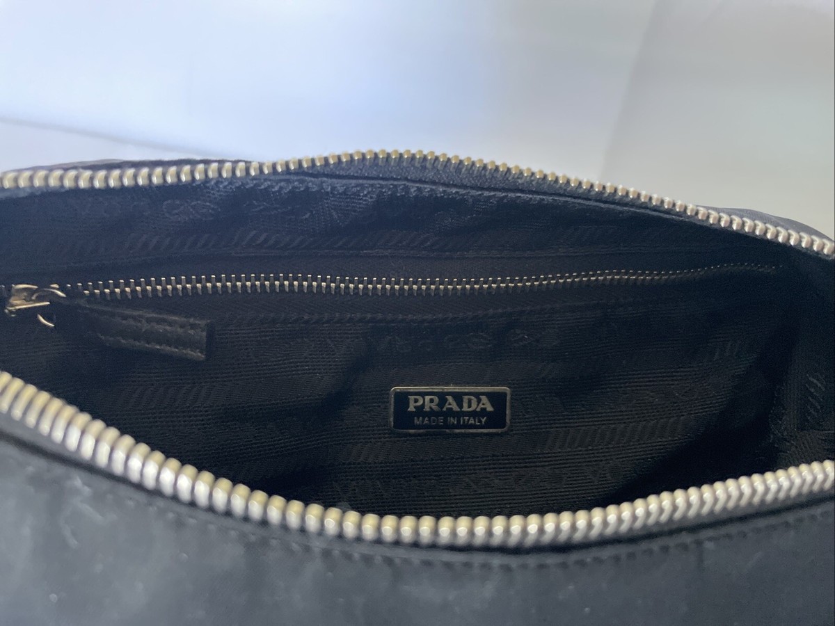 PRADA バック Prada Accessory Pouch BR1267 Shoulder Bag Nylon Tessuto Sirio