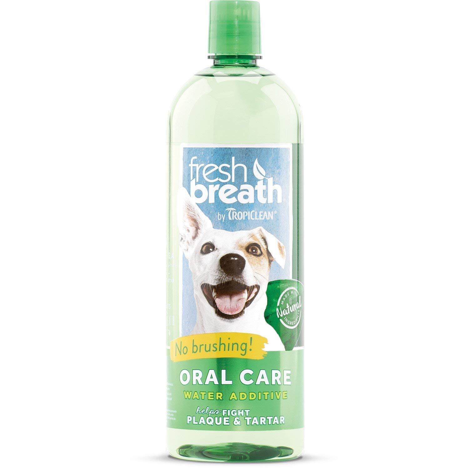 Dog Fresh Breath Freshener Pet Natural Teeth Plaque Tartar R