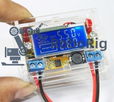 DC-DC Adjustable Step-down Power Supply Module Voltage Current LCD Display Shell