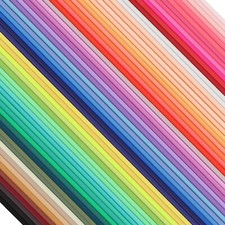 22800 Pieces 60 Strands Polymer Clay Beads 6 mm Round Flat Beads for Bracelet...