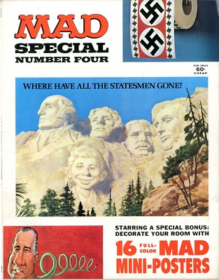 Mad Special   # 4    VERY FINE     1971   Mini posters attached   See below