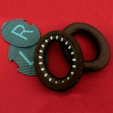Black Ear Cushion Kit Bose QuietComfort 35 QC35 Headphones Pads Cups Replacement