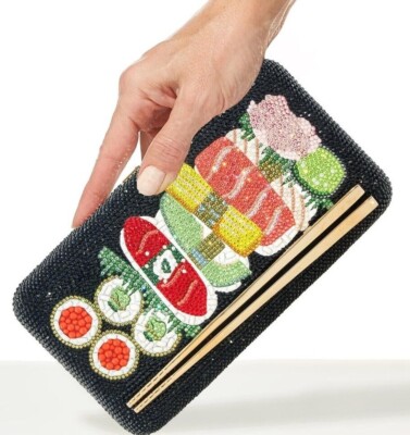 $4495 NEW JUDITH LEIBER x Kardashian KOURTNEY'S SUSHI TRAY
