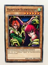 YU-GI-OH Harpyien-Schwestern LED4-DE006 Legendary Duelists: Sisters of the Rose