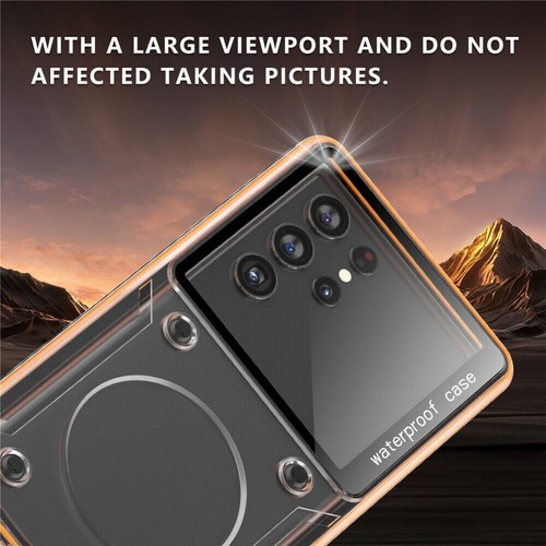 For Phone Size Between 5.5"- 6.9" Universal Waterproof Dustproof Full Case Cover - Picture 9 of 50