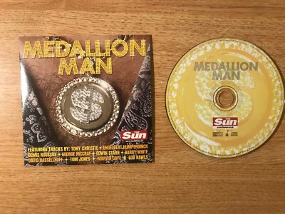 Medallion Man CD (10 Tracks) - The Sun PROMO CD - Cardboard Sleeve