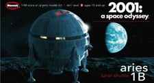 Moebius 2001: A Space Odyssey Aries-1B Lunar Carrier MODEL KIT#2001-7~NEW IN BOX