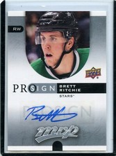 2015-16 Upper Deck MVP Pro Sign #PS-BR Brett Ritchie G
