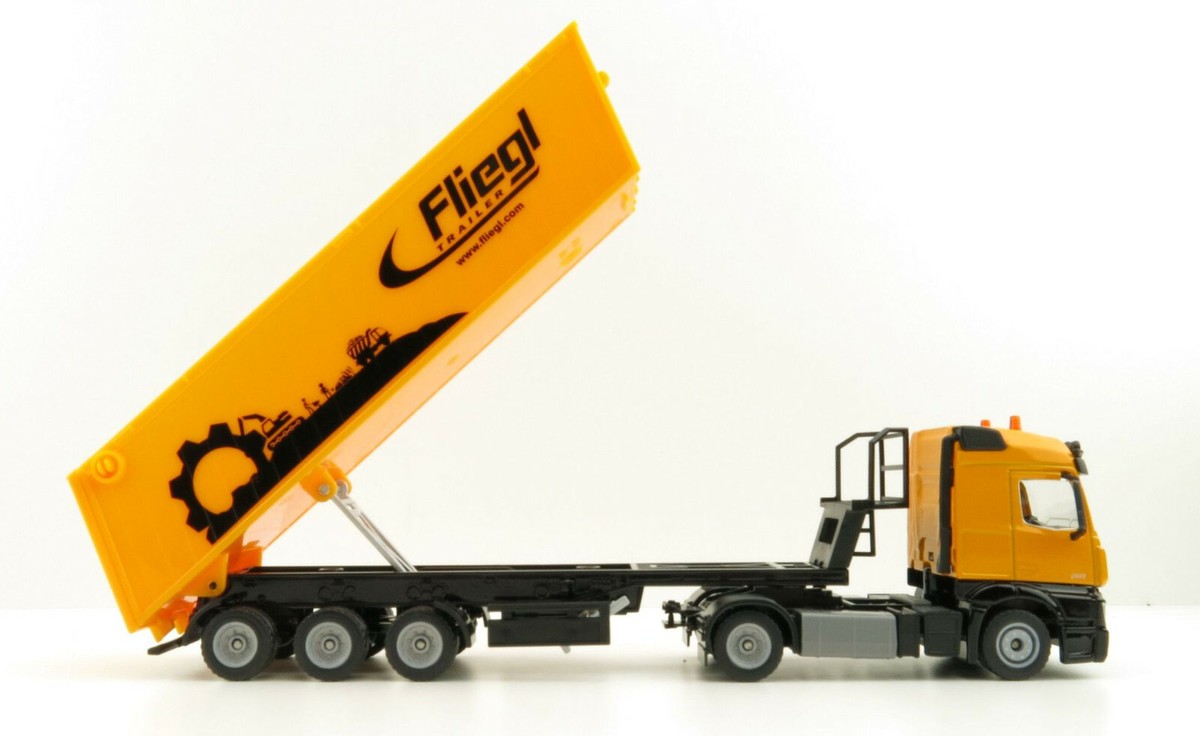 Camion Mercedes ACTROS Avec Benne Basculante SIKU 3537 - échelle 1/50 - Neuf