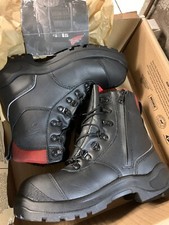 Red Wing Safety Boots Size 39 New In Box With Metal Cap