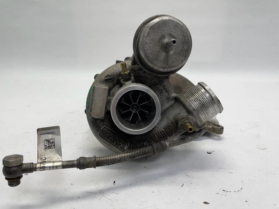 Colector de escape turbocompresor motor Ford Mustang 2015-2021 OEM FR3E-9G438-CA Foto 2 de 4