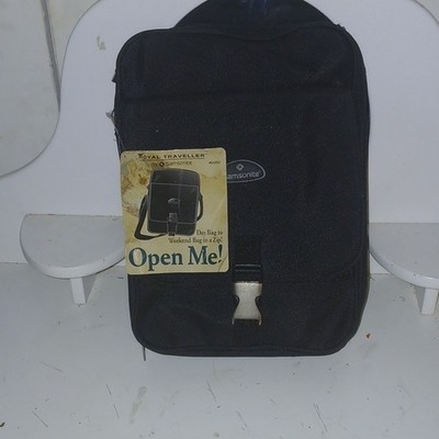 Samsonite Royal Traveller Convertible Black Duffle Bag 10 Pockets