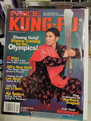 SEPTEMBER 2002 INSIDE KING FU MAGAZINE BAGGED AND BOARDED CLEAN!