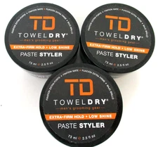 TOWEL DRY PASTE STYLER 2.5 OZ PACK OF 3 (NOT 100% FULL)