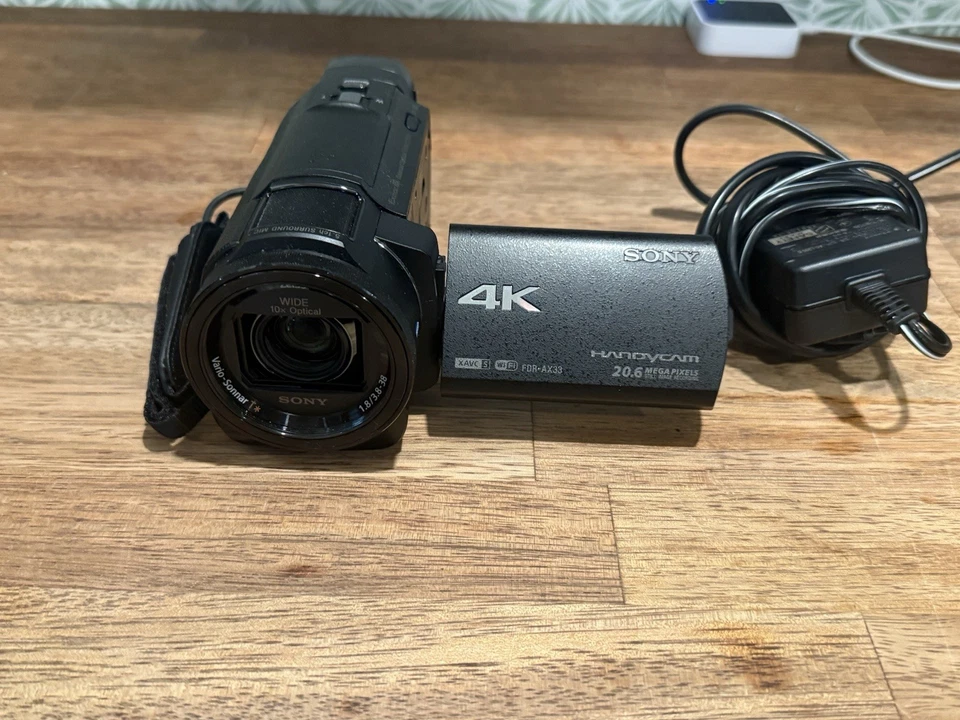 Sony Handycam FDR-AX33 4K 20.6 Megapixel Camcorder - Image 2 of 4
