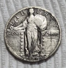 1929 P Standing Liberty Quarter ($.25). Estimated Fine 12. A0967.