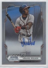 2019 Bowman Sterling Prospect Auto Isranel Wilson #BSPA-IW Auto 9h0