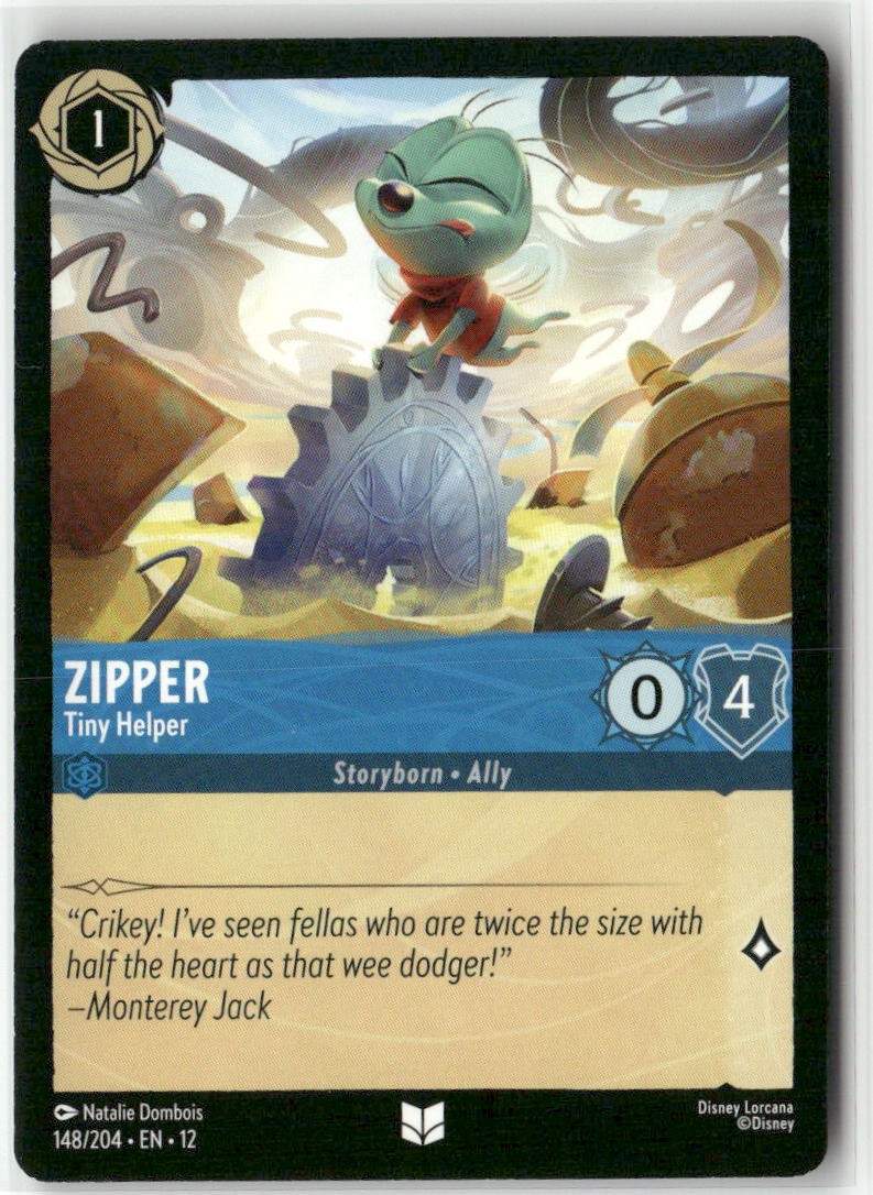 Zipper - Tiny Helper Uncommon Wilds Unknown 148/204 NM